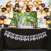 Classic Black Gold Latex Balloon Set Birthday Party Balloon Chain Room Decoration Set